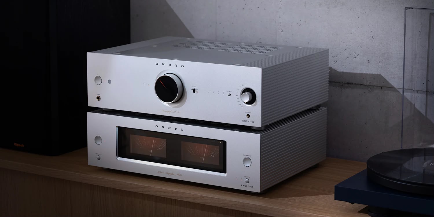 Serie ICON de ONKYO en acabado plata