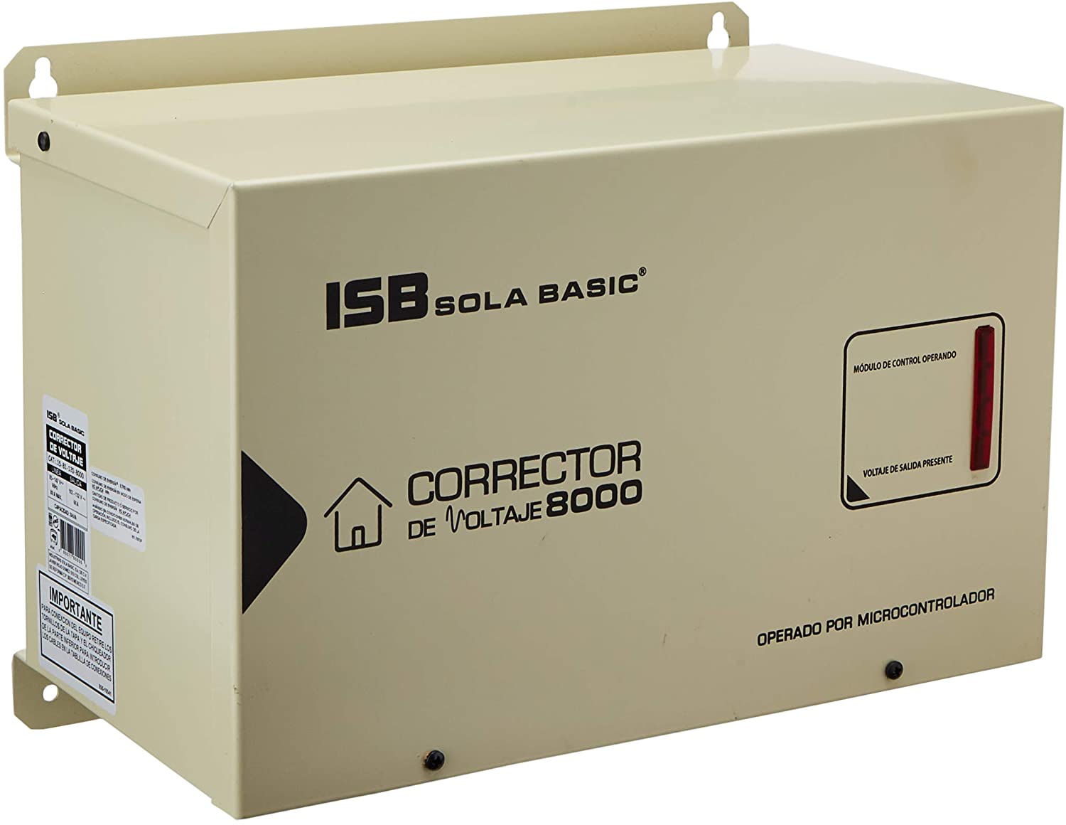 15-81-120-8000 corrector de voltaje, capacidad de 8000va SOLA BASIC